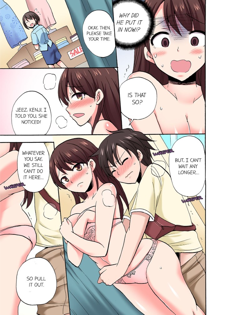 You Said Just the Tip… I Asked My Brother’s Girlfriend to Have Sex With Me Without a Condom!! - Chapter 75 Page 7