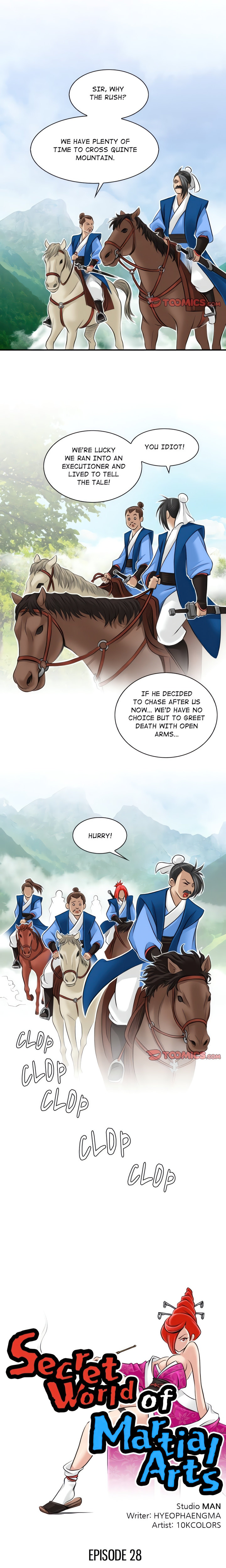 Secret World of Martial Arts - Chapter 28 Page 1