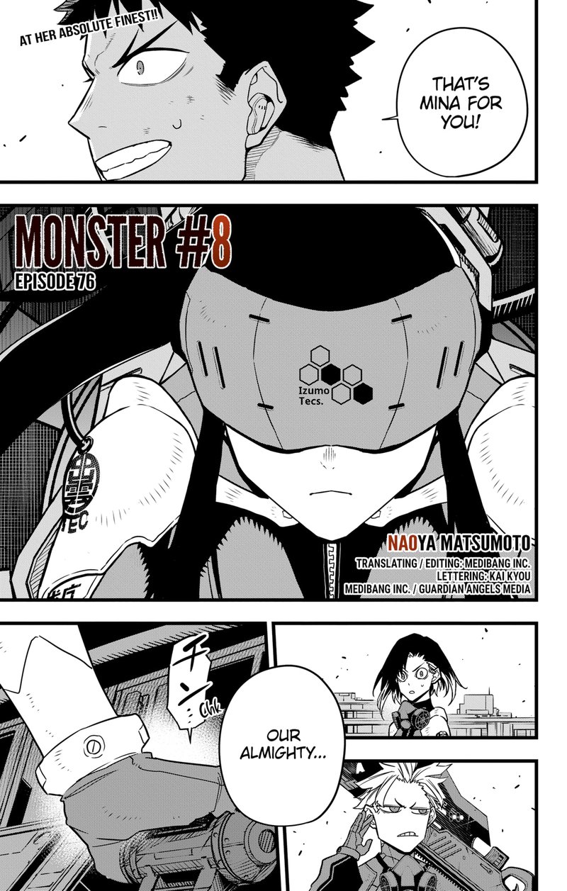 Kaiju No. 8 - Chapter 76 Page 1