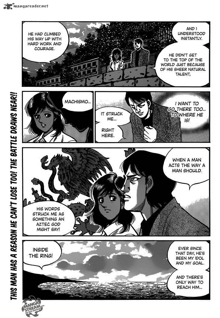 Hajime no Ippo - Chapter 1015 Page 15