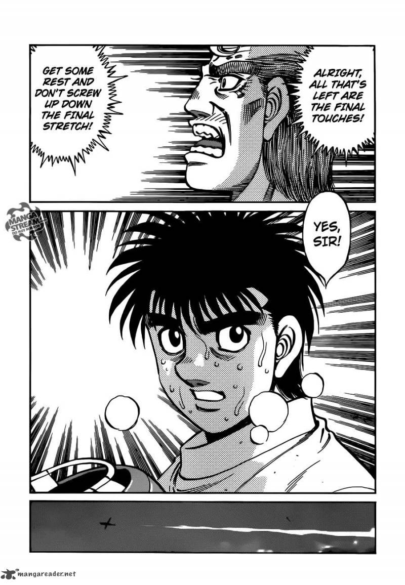 Hajime no Ippo - Chapter 1017 Page 14