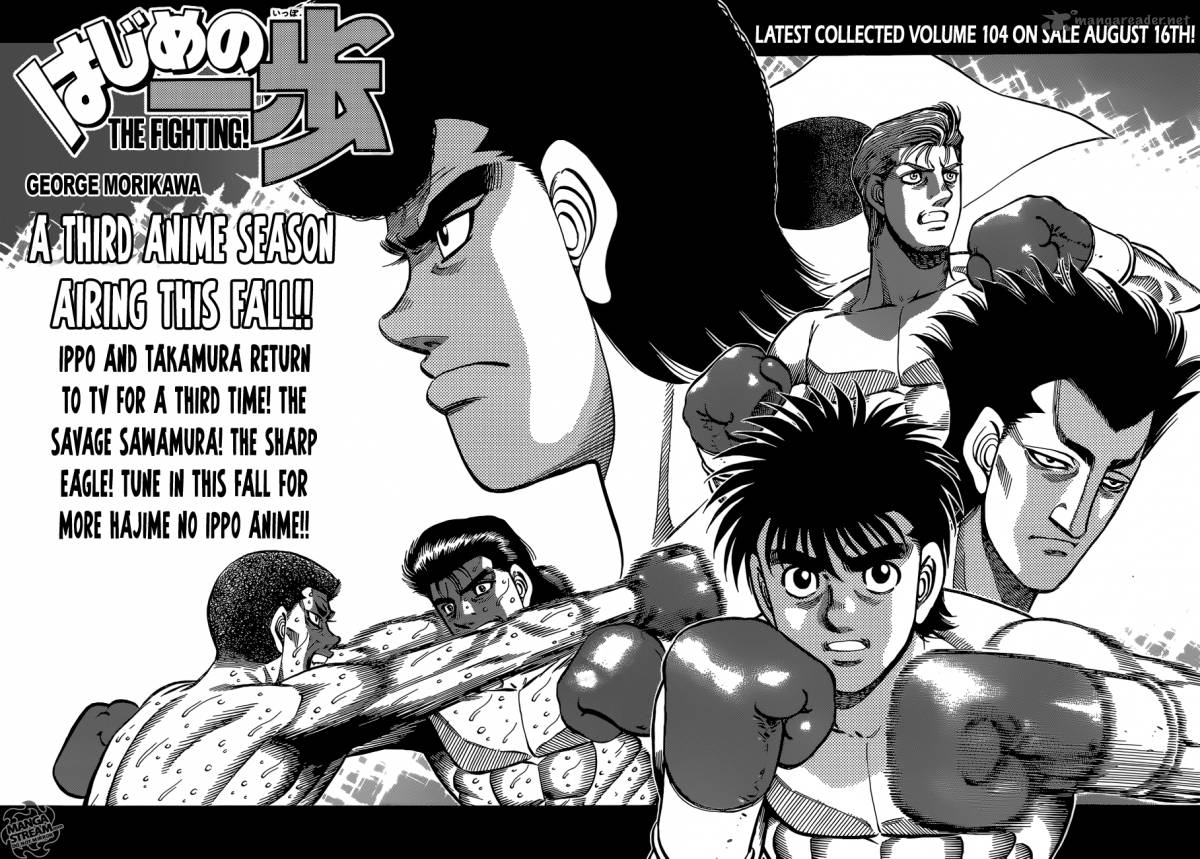 Hajime no Ippo - Chapter 1026 Page 2