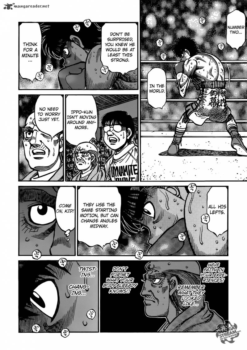 Hajime no Ippo - Chapter 1037 Page 13