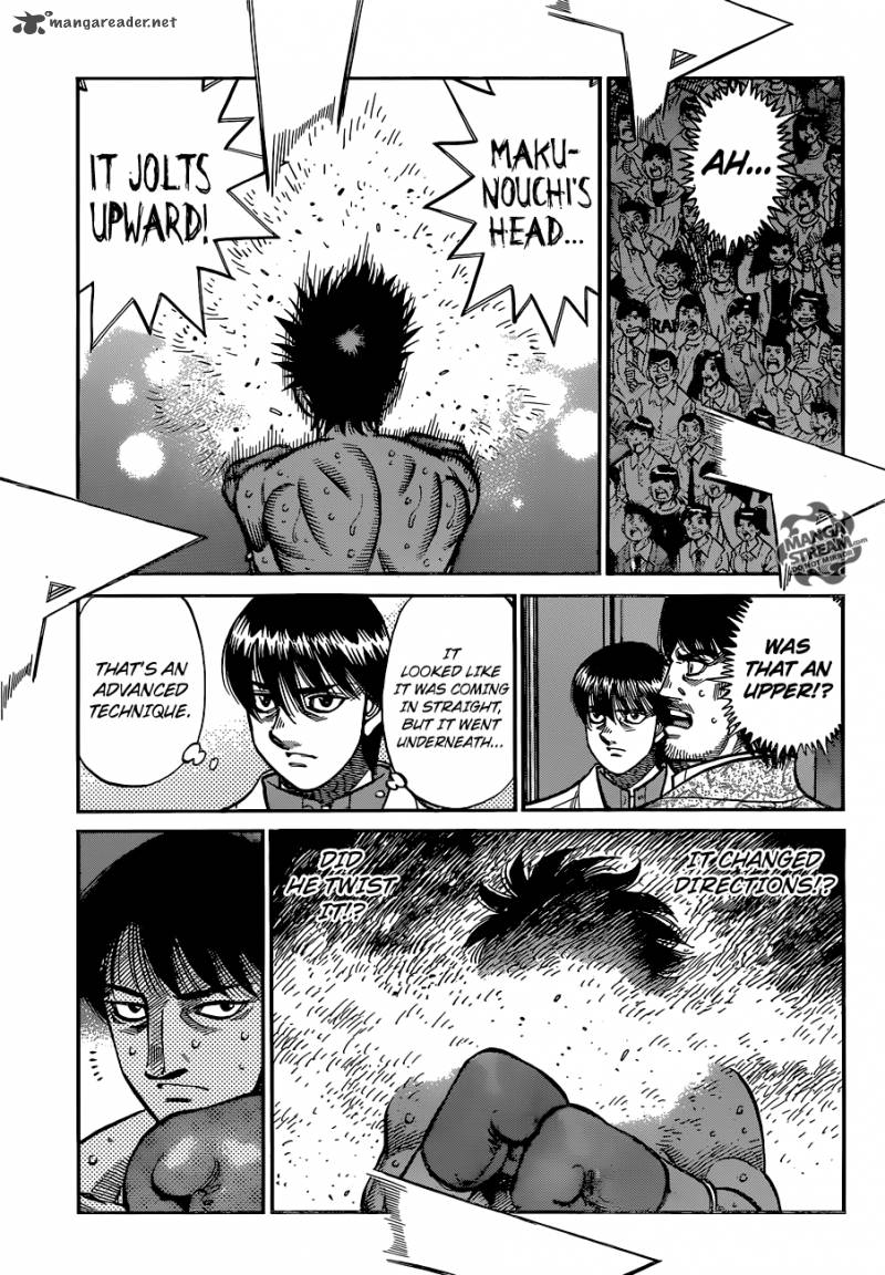 Hajime no Ippo - Chapter 1037 Page 9