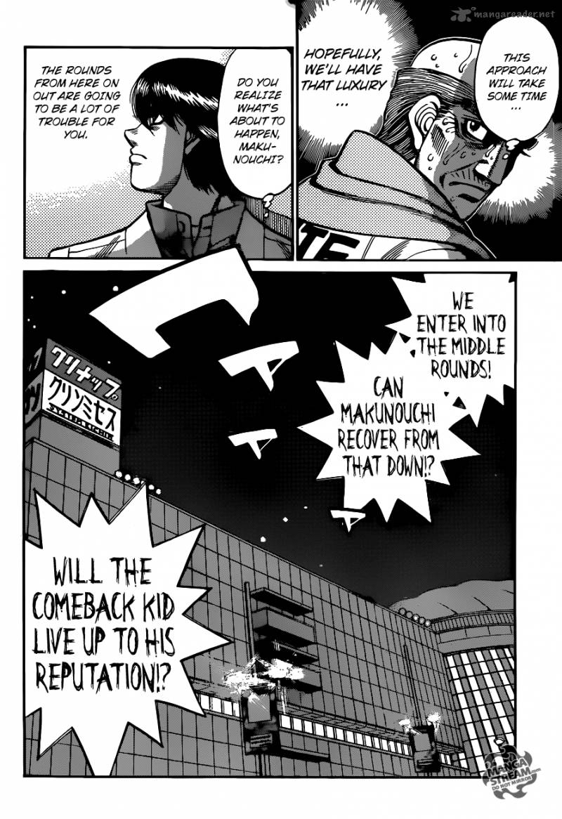 Hajime no Ippo - Chapter 1051 Page 7