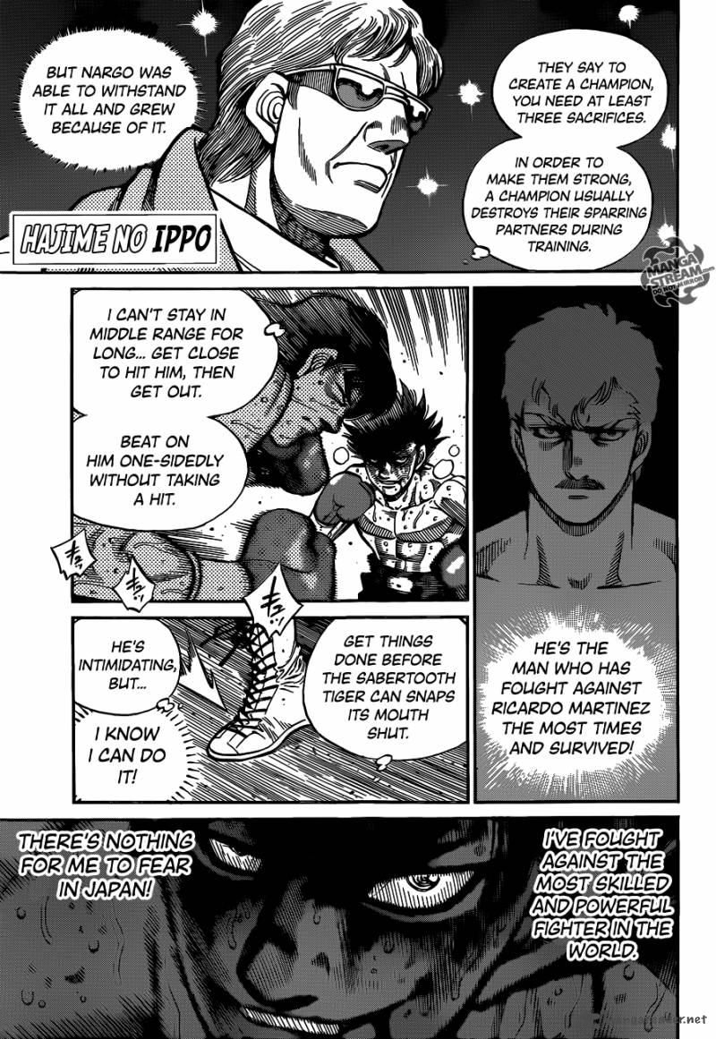 Hajime no Ippo - Chapter 1089 Page 1