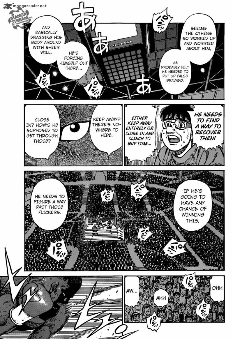 Hajime no Ippo - Chapter 1105 Page 11