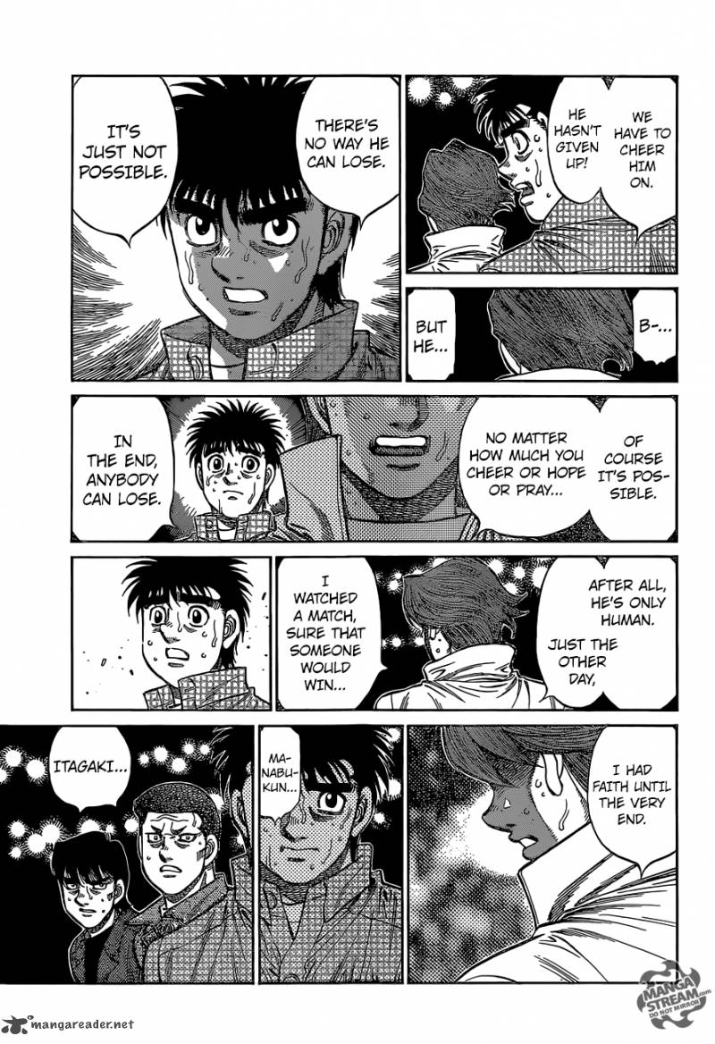 Hajime no Ippo - Chapter 1116 Page 7