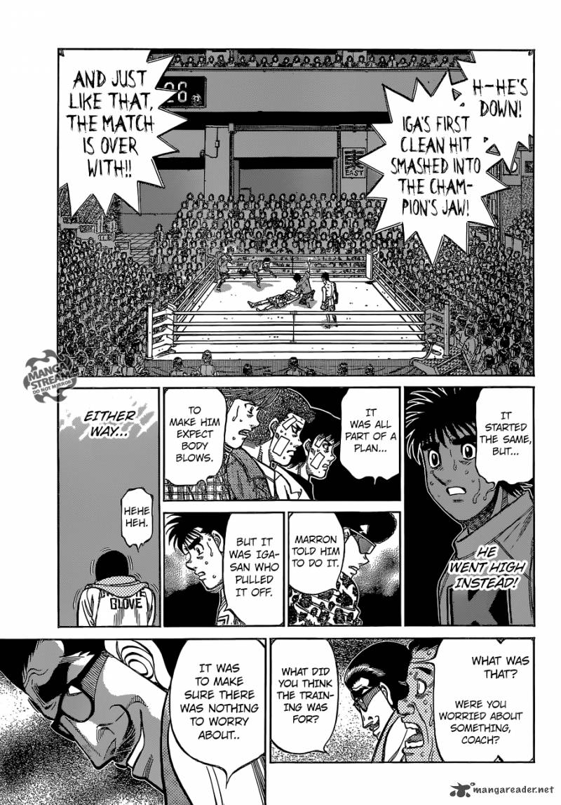 Hajime no Ippo - Chapter 1142 Page 12