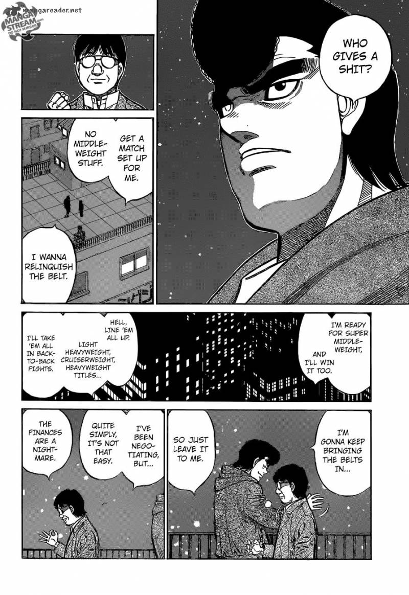 Hajime no Ippo - Chapter 1146 Page 14