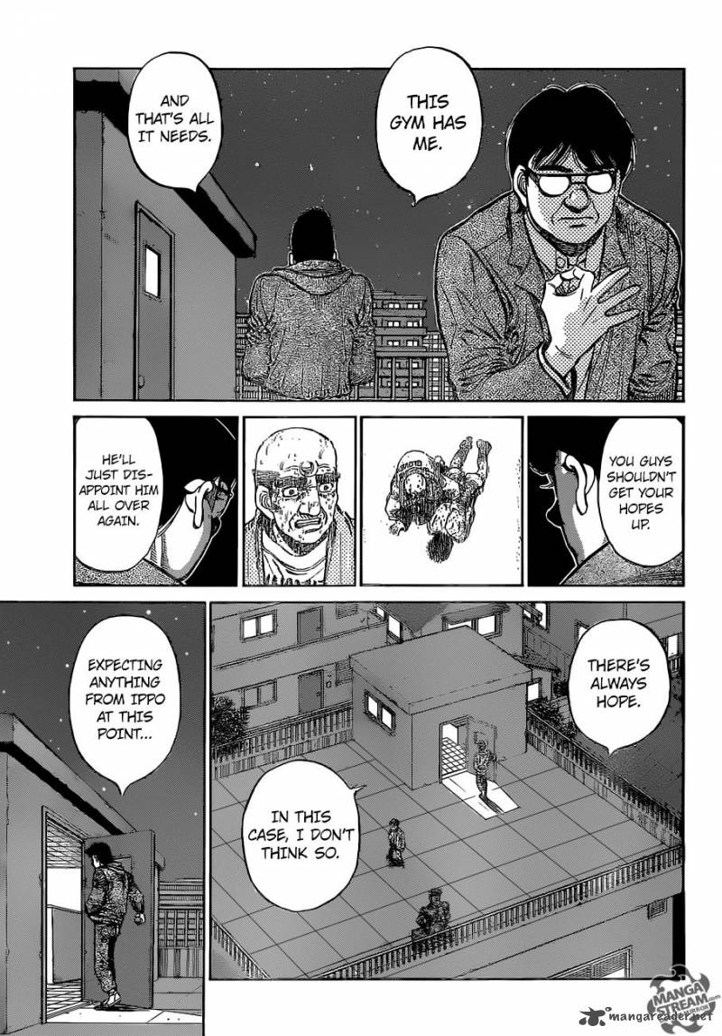 Hajime no Ippo - Chapter 1146 Page 15