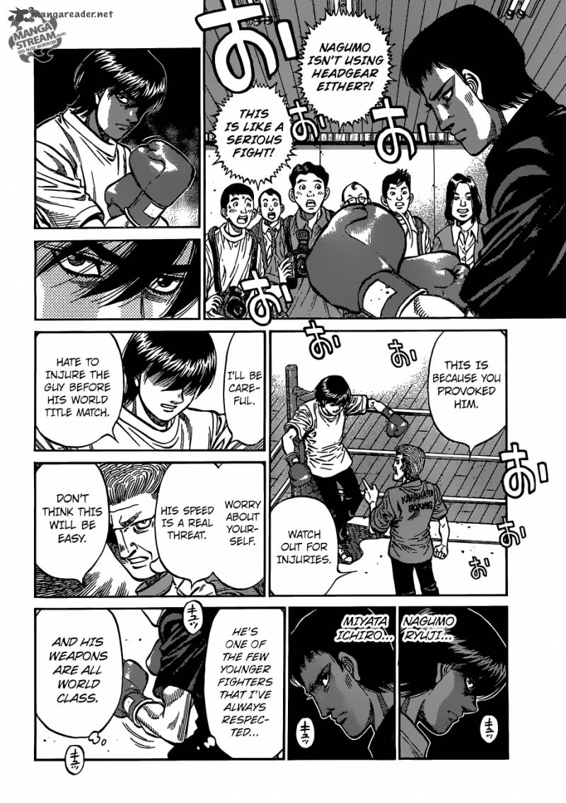 Hajime no Ippo - Chapter 1160 Page 6