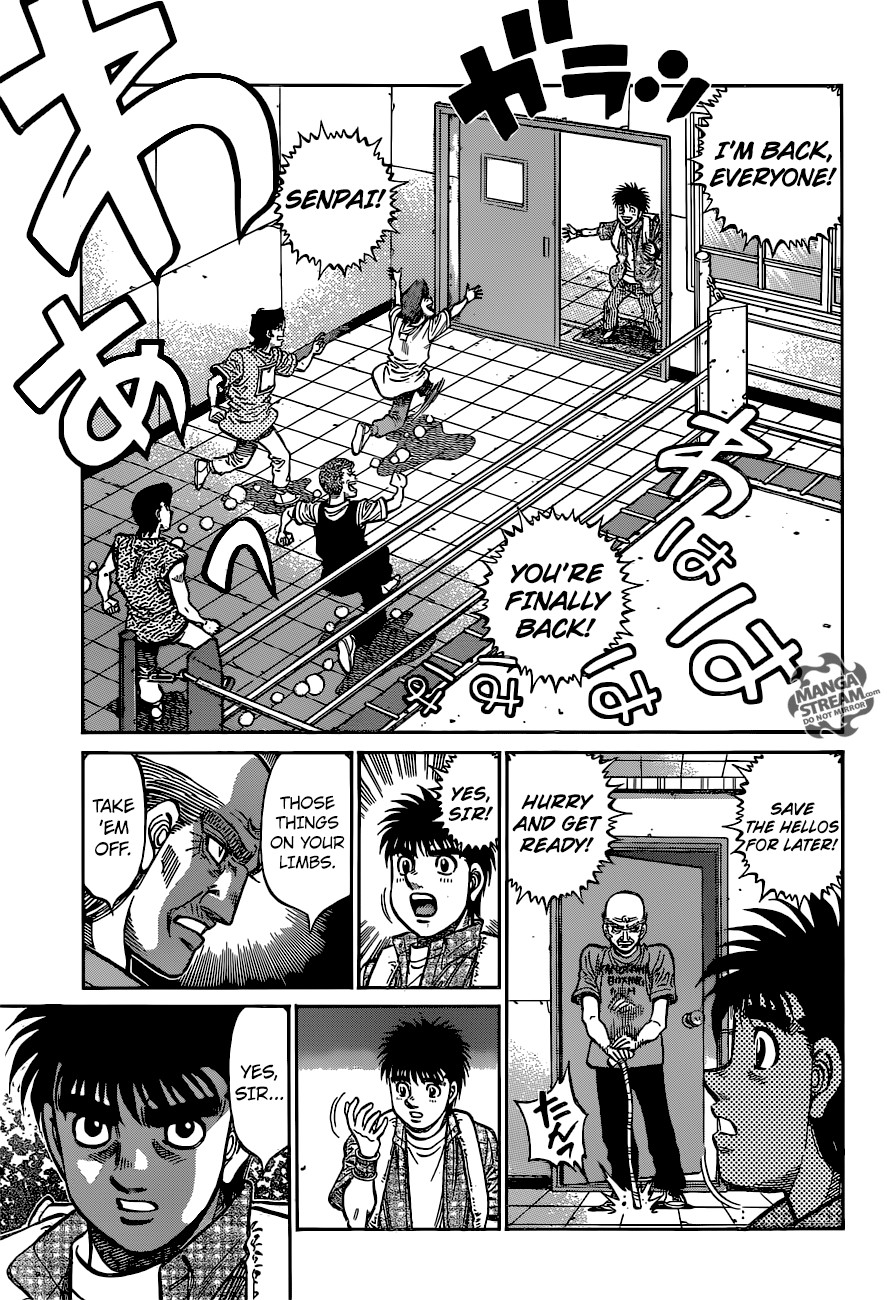 Hajime no Ippo - Chapter 1162 Page 3