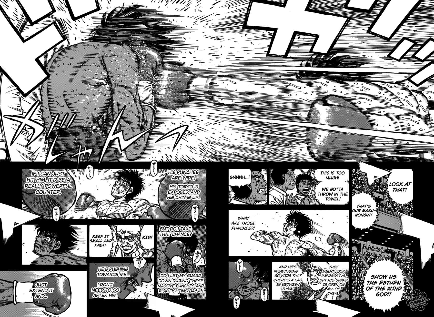 Hajime no Ippo - Chapter 1194 Page 2