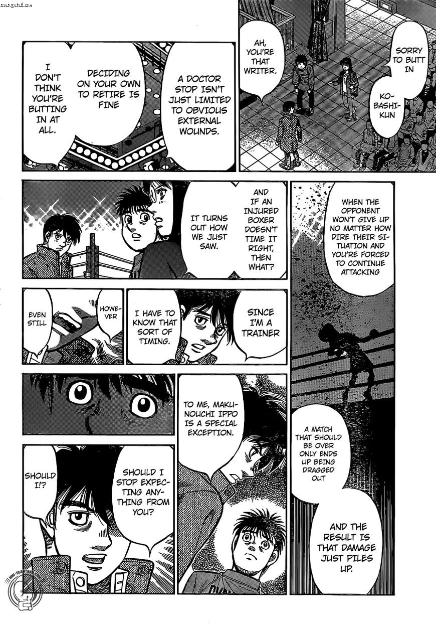 Hajime no Ippo - Chapter 1221 Page 12