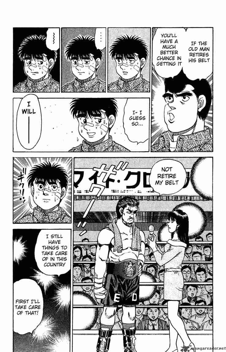 Hajime no Ippo - Chapter 124 Page 19