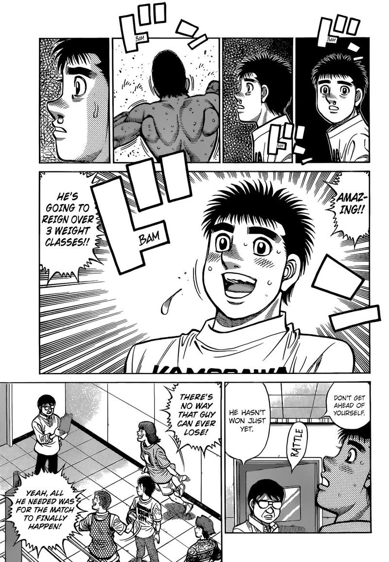 Hajime no Ippo - Chapter 1318 Page 5