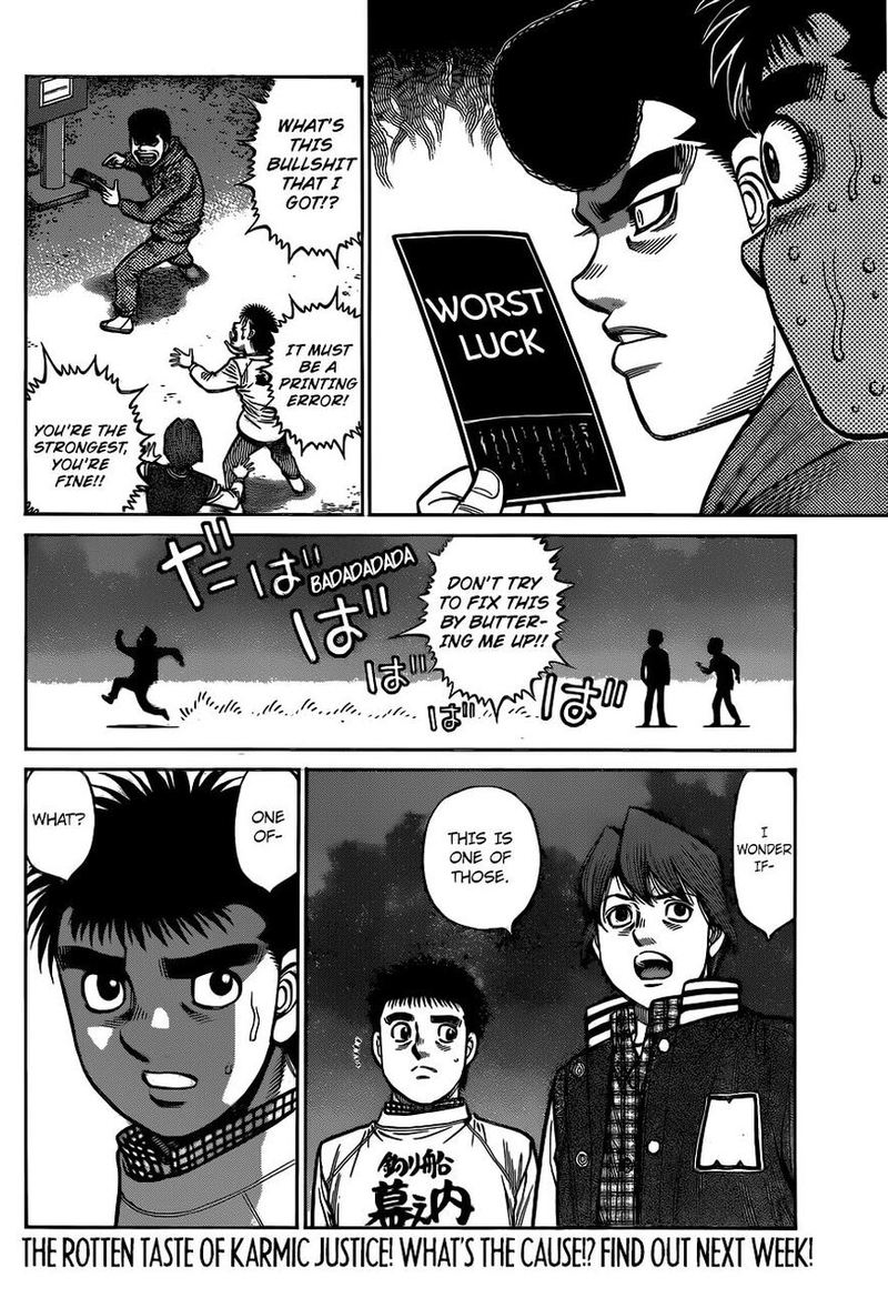 Hajime no Ippo - Chapter 1321 Page 19