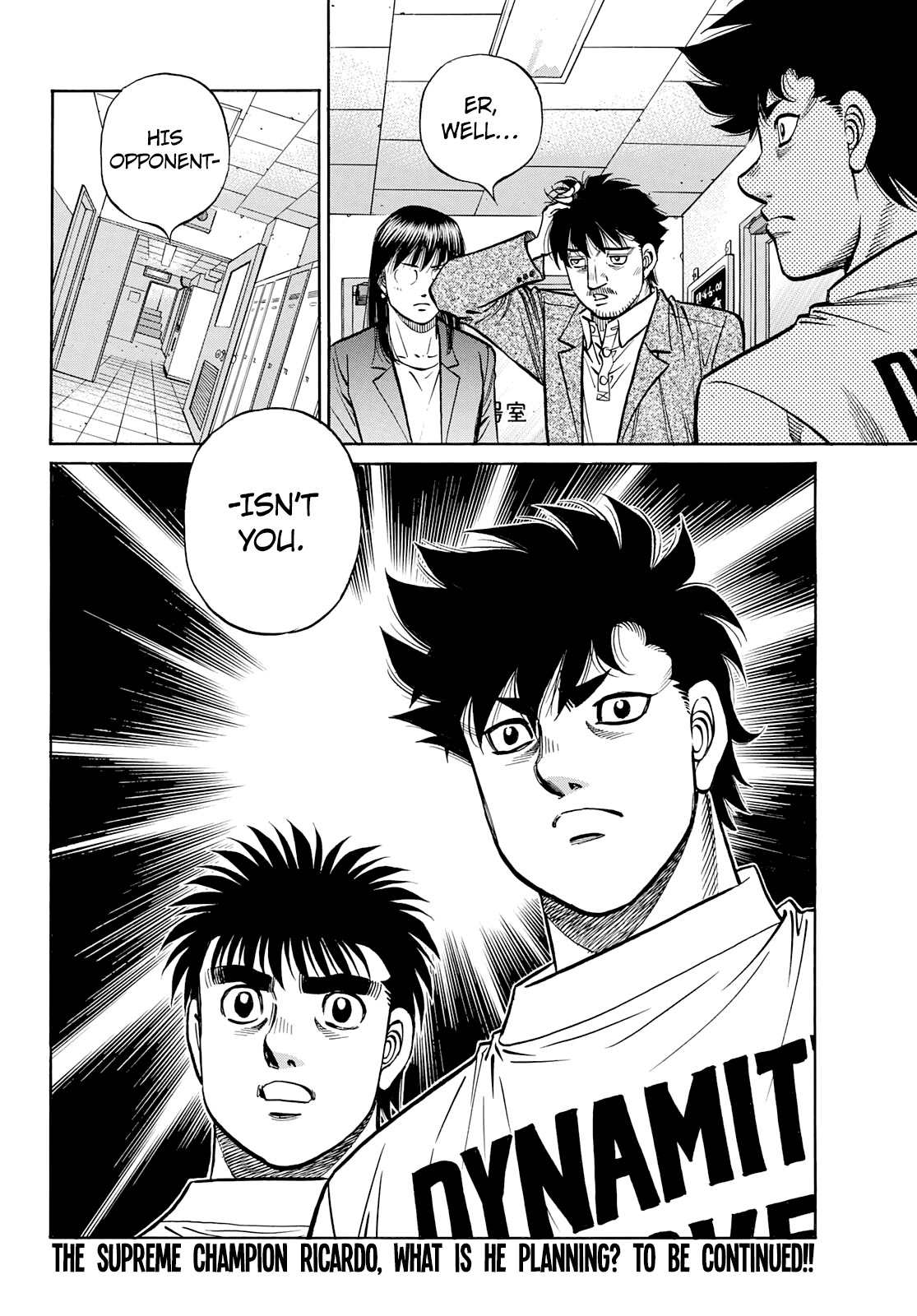 Hajime no Ippo - Chapter 1357 Page 17