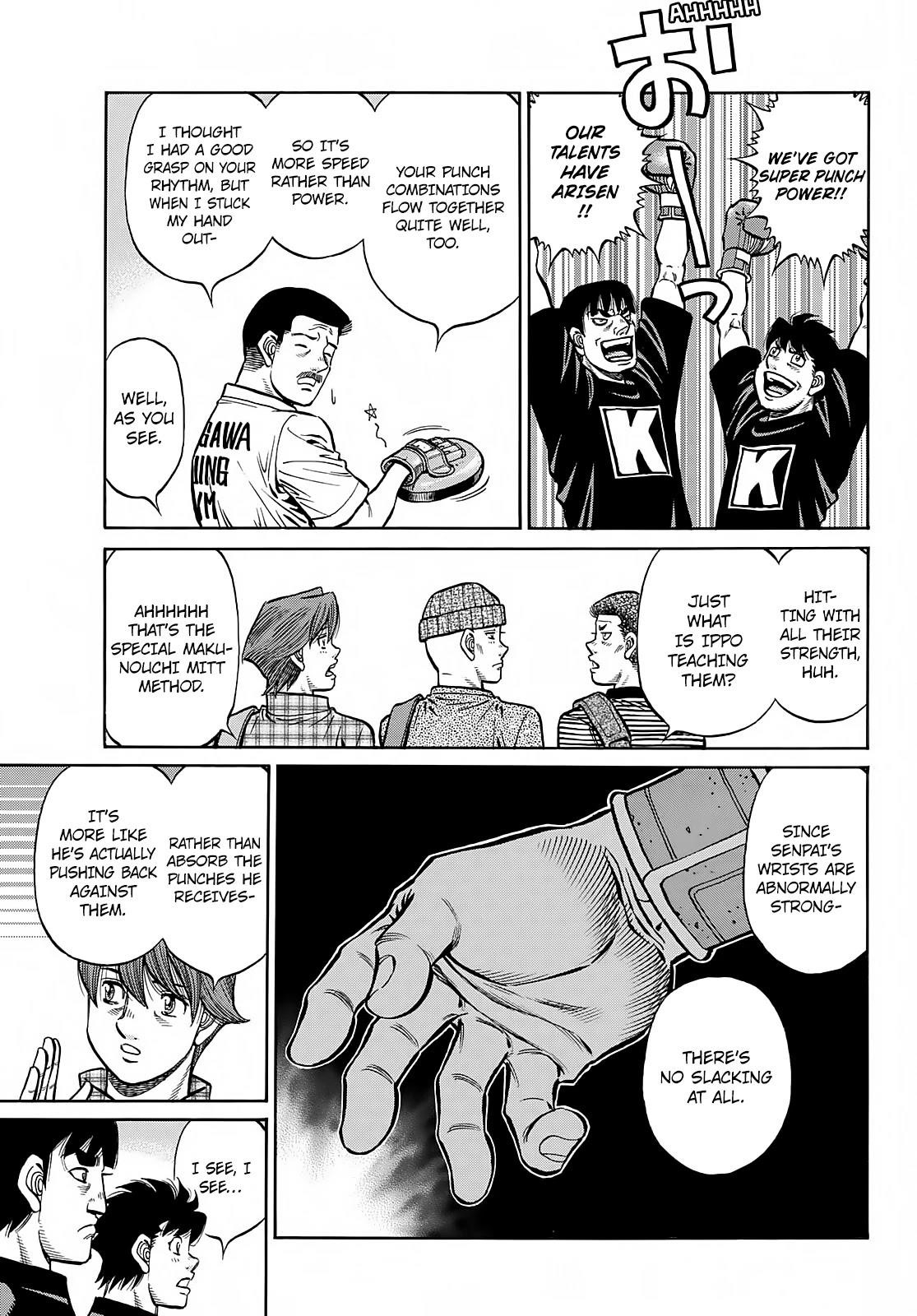 Hajime no Ippo - Chapter 1381 Page 3