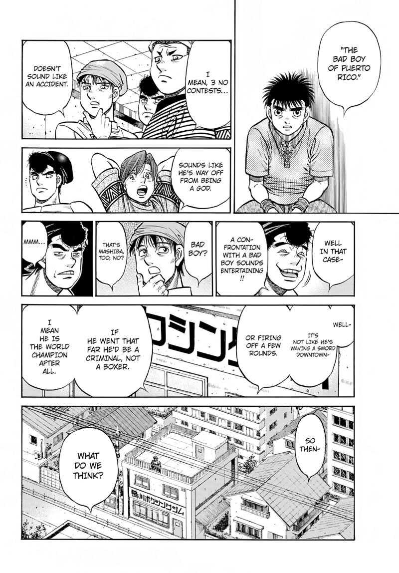 Hajime no Ippo - Chapter 1418 Page 6