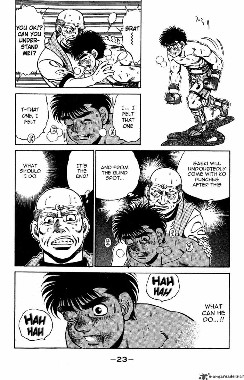 Hajime no Ippo - Chapter 142 Page 22