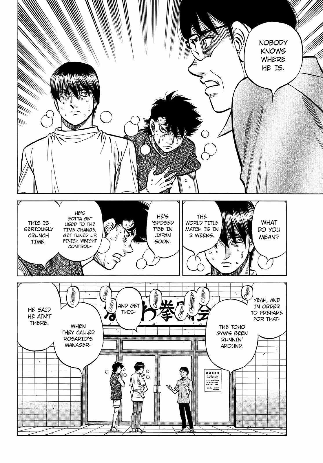 Hajime no Ippo - Chapter 1444 Page 6