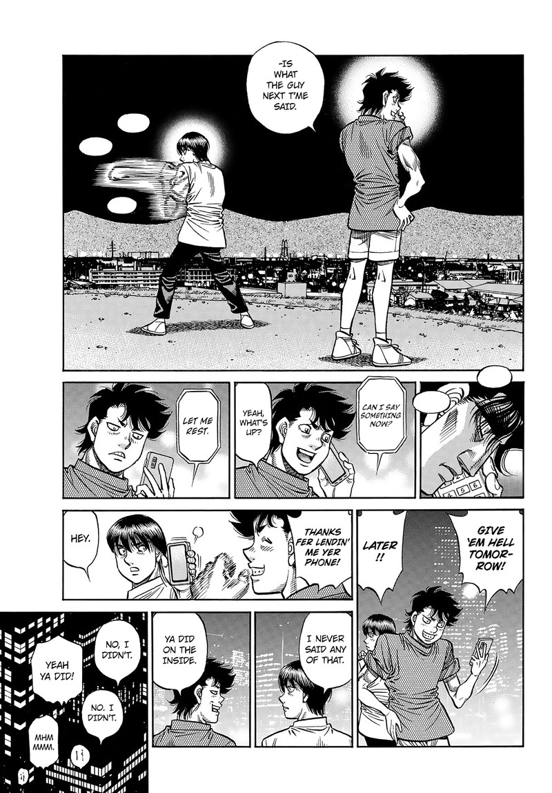 Hajime no Ippo - Chapter 1448 Page 11