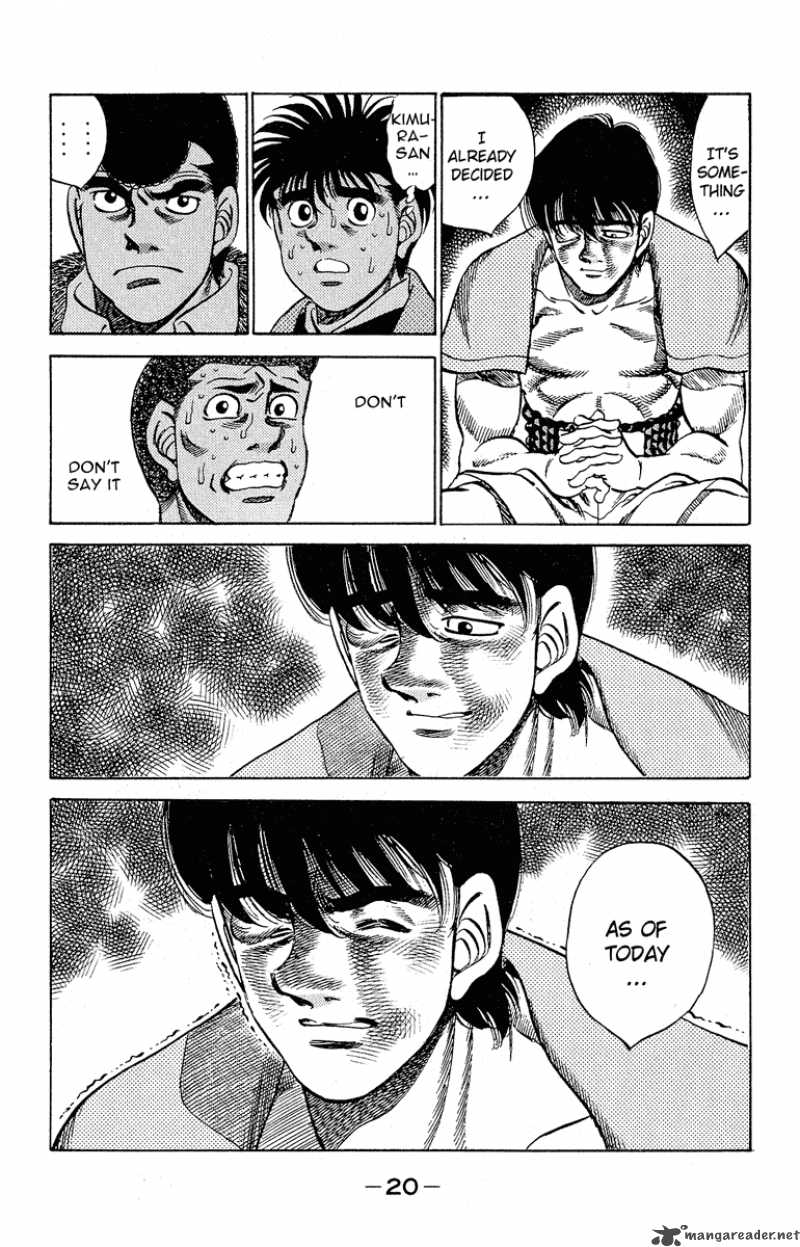 Hajime no Ippo - Chapter 288 Page 19