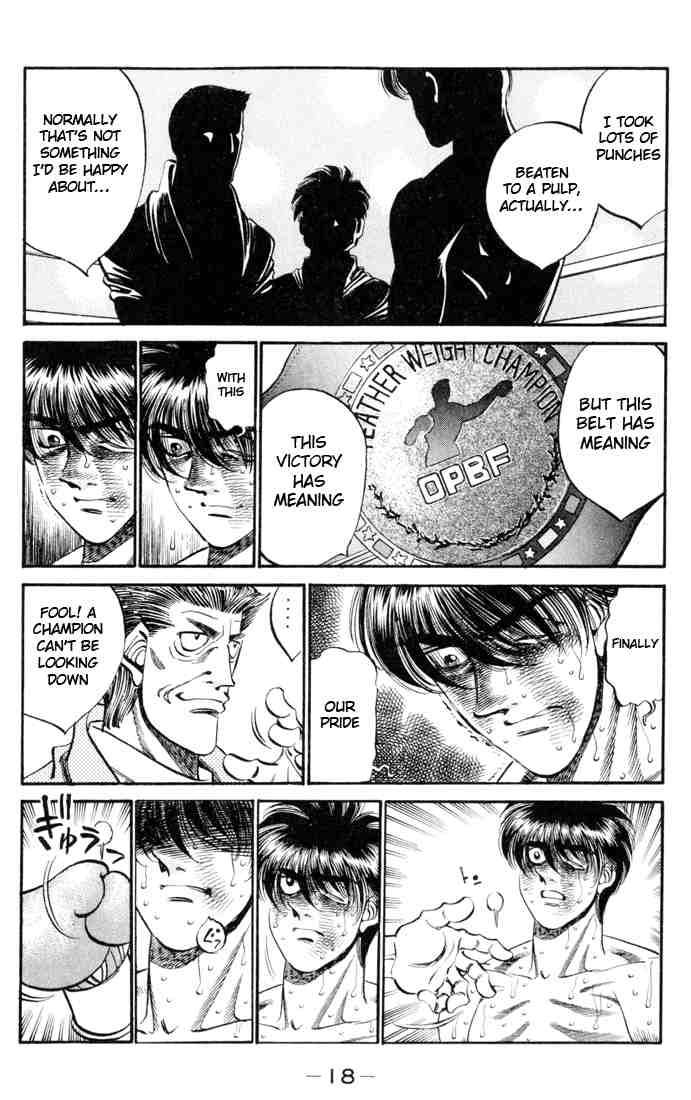 Hajime no Ippo - Chapter 325 Page 16