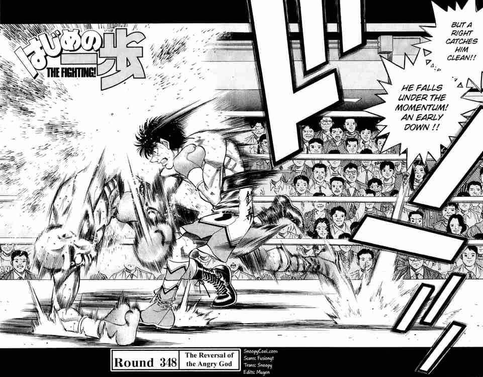 Hajime no Ippo - Chapter 348 Page 2