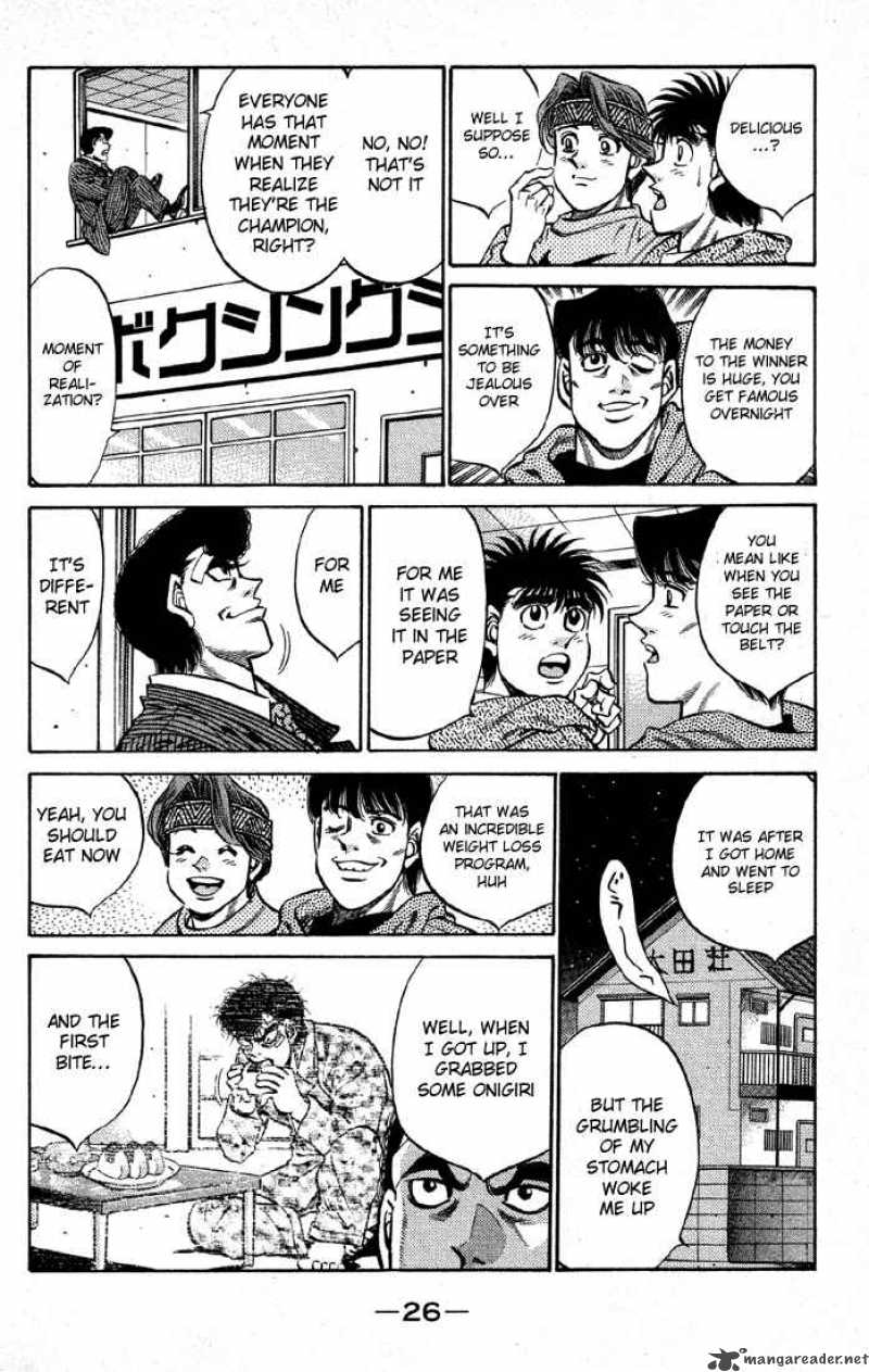 Hajime no Ippo - Chapter 399 Page 4