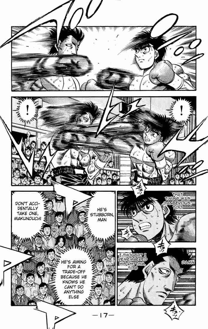 Hajime no Ippo - Chapter 483 Page 17