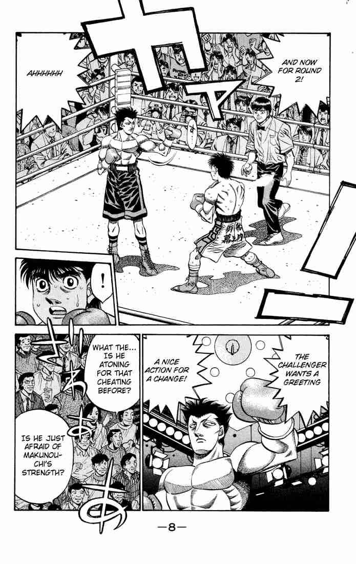 Hajime no Ippo - Chapter 483 Page 8