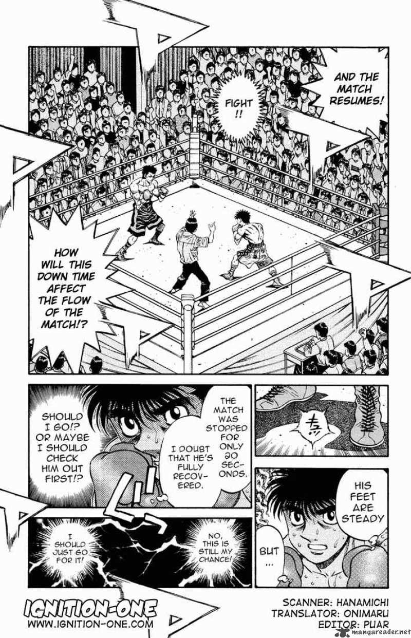 Hajime no Ippo - Chapter 485 Page 3