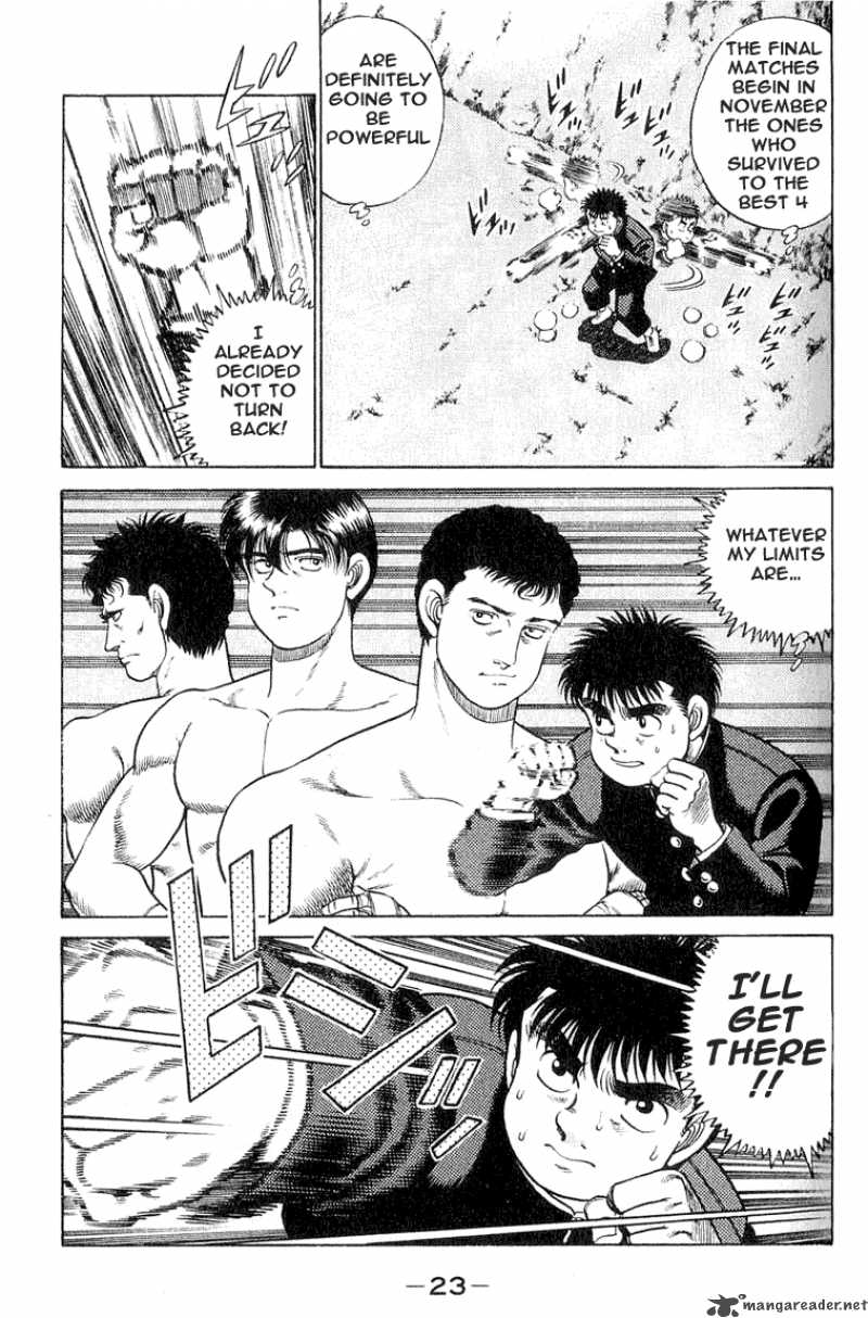 Hajime no Ippo - Chapter 52 Page 22