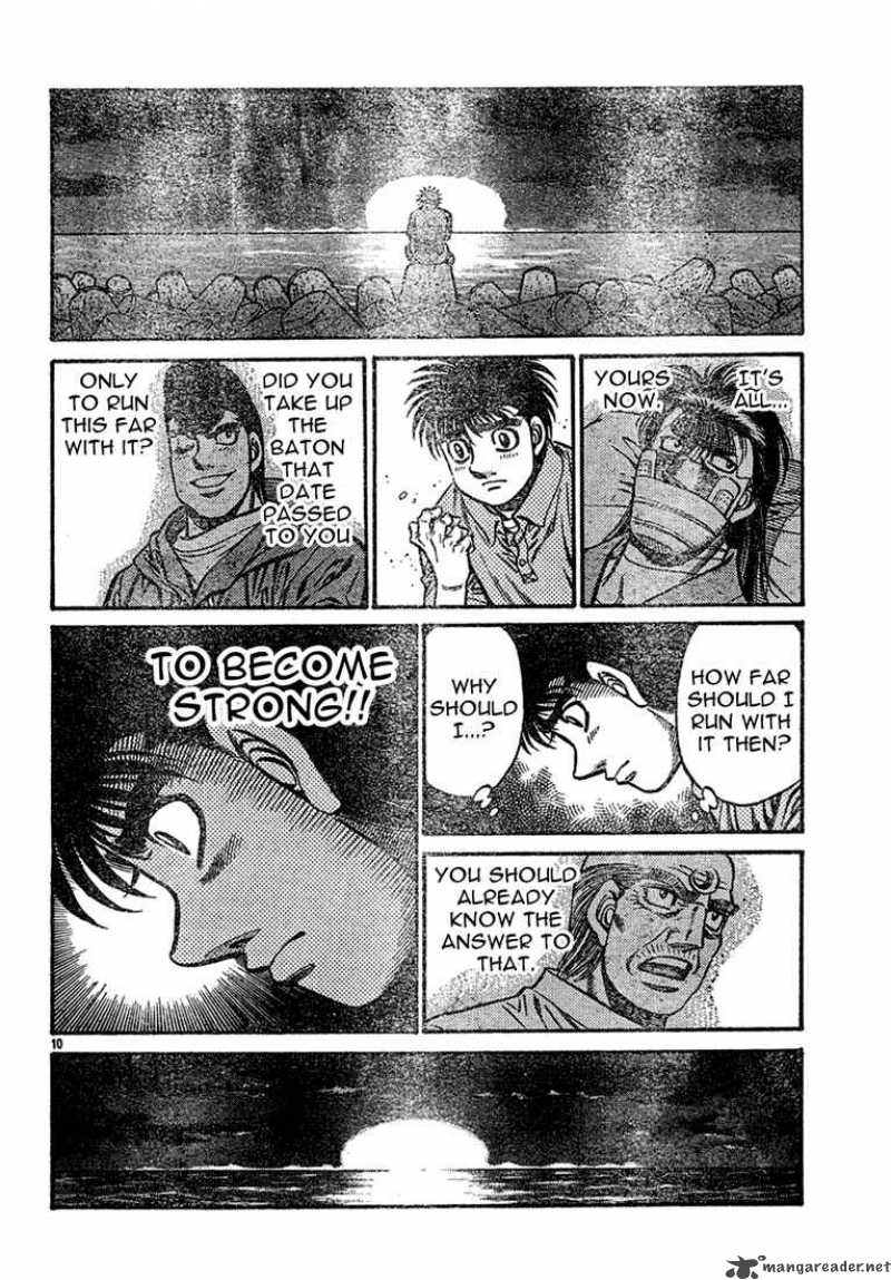 Hajime no Ippo - Chapter 725 Page 10