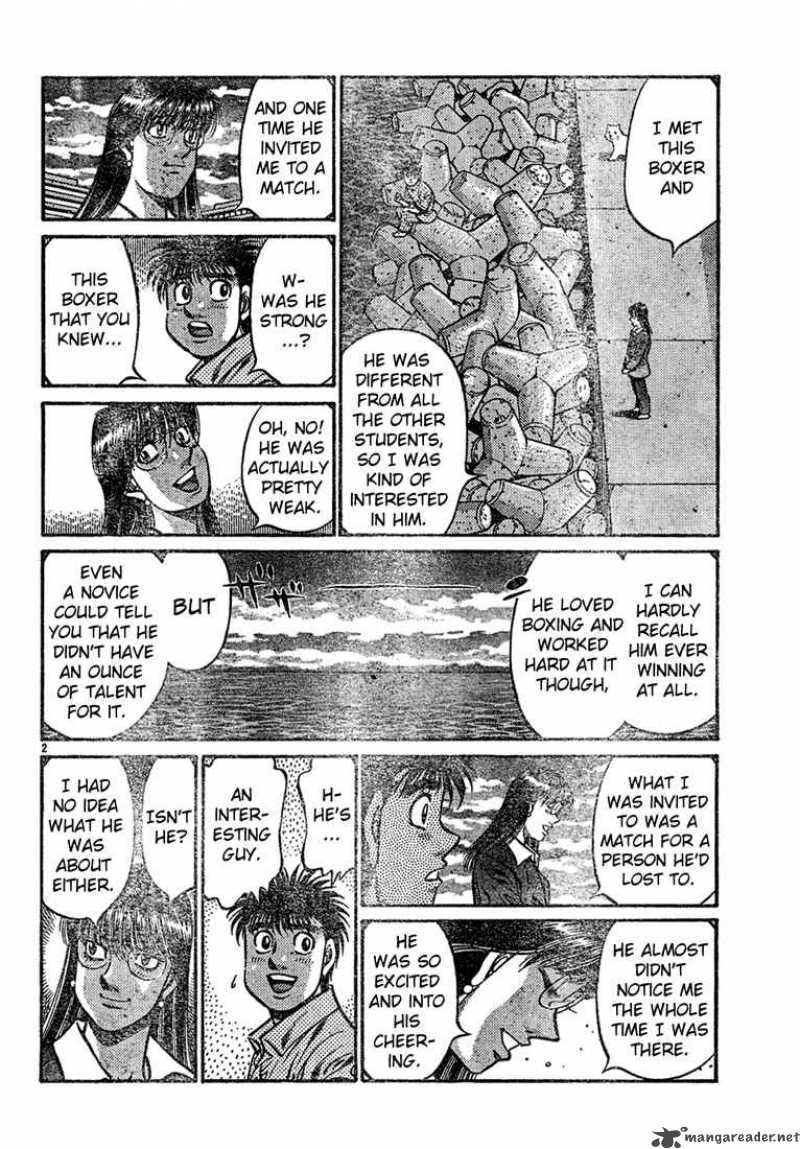 Hajime no Ippo - Chapter 725 Page 2