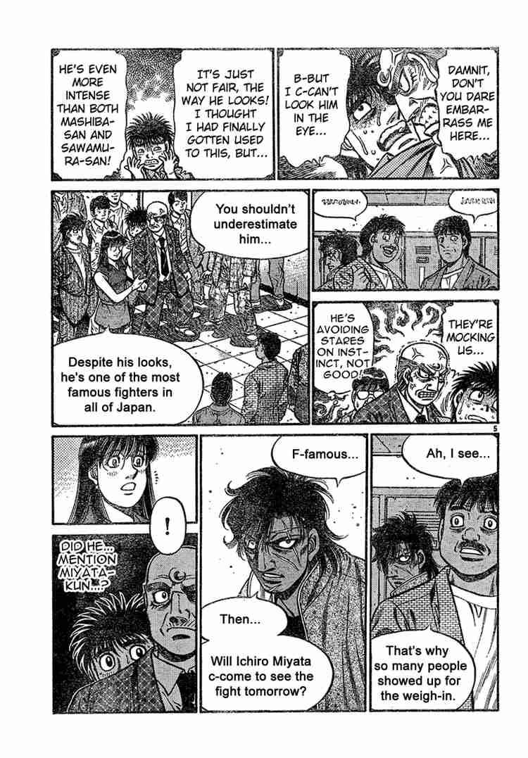 Hajime no Ippo - Chapter 728 Page 5