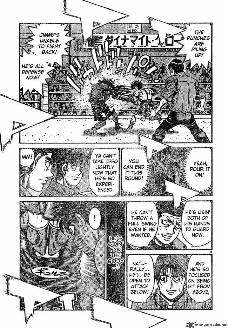 Hajime no Ippo - Chapter 731 Page 11