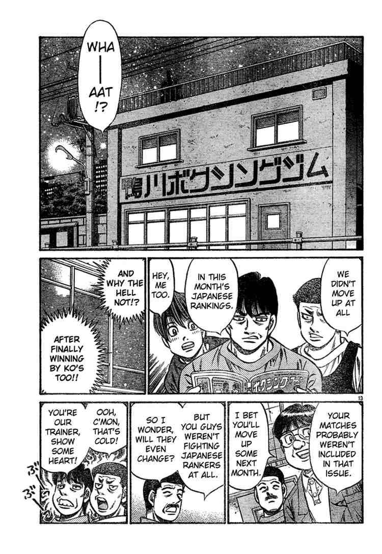 Hajime no Ippo - Chapter 745 Page 13