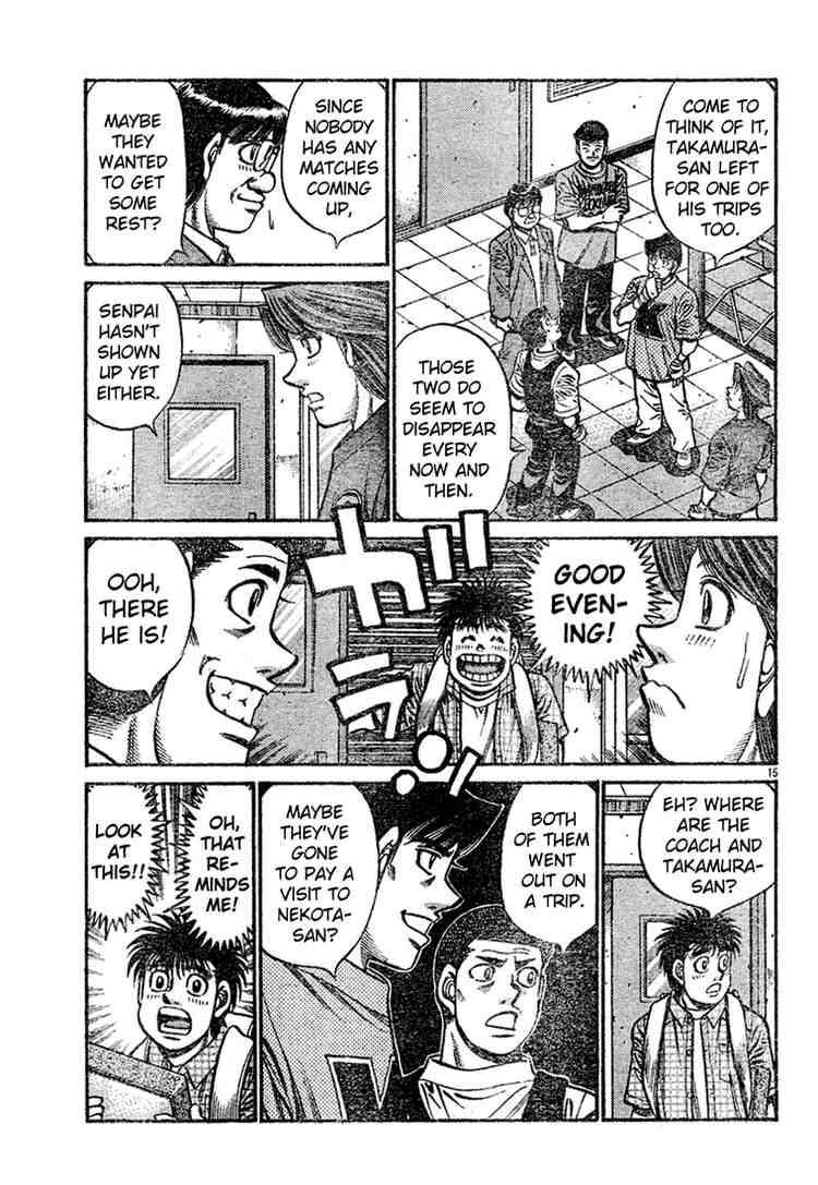 Hajime no Ippo - Chapter 745 Page 15