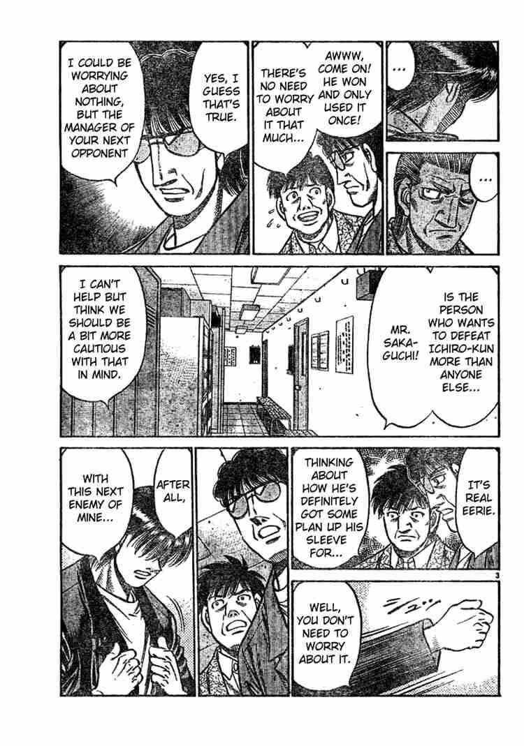 Hajime no Ippo - Chapter 750 Page 3