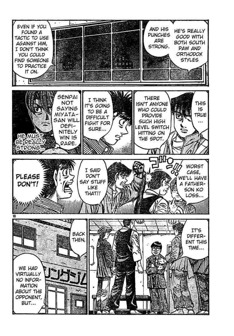 Hajime no Ippo - Chapter 754 Page 10