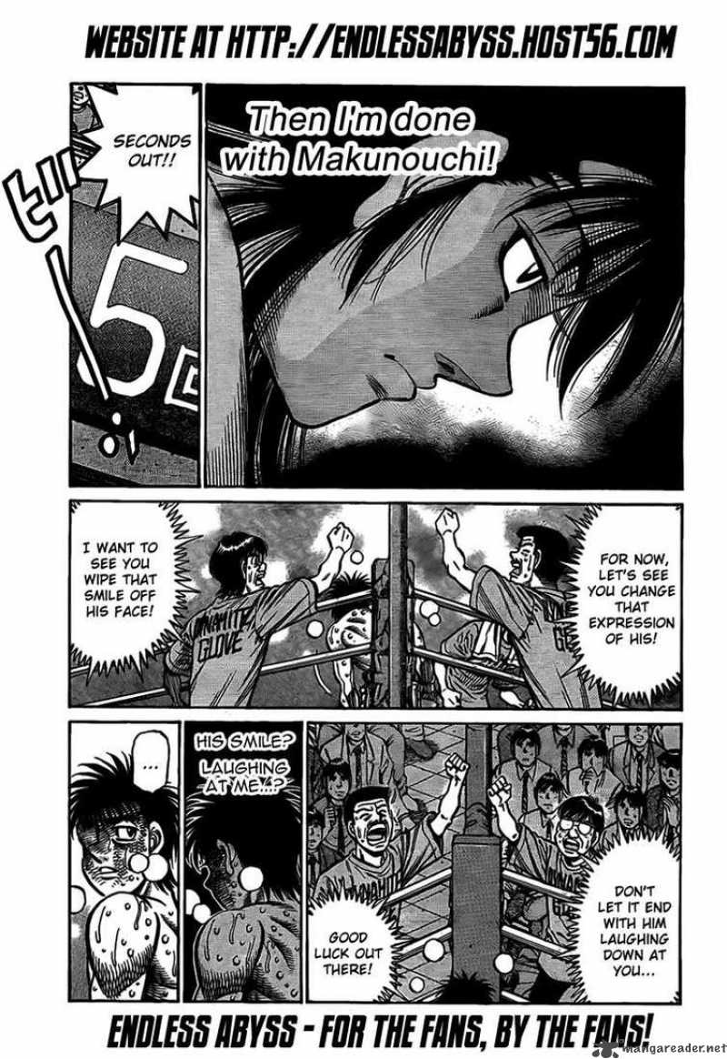 Hajime no Ippo - Chapter 883 Page 6