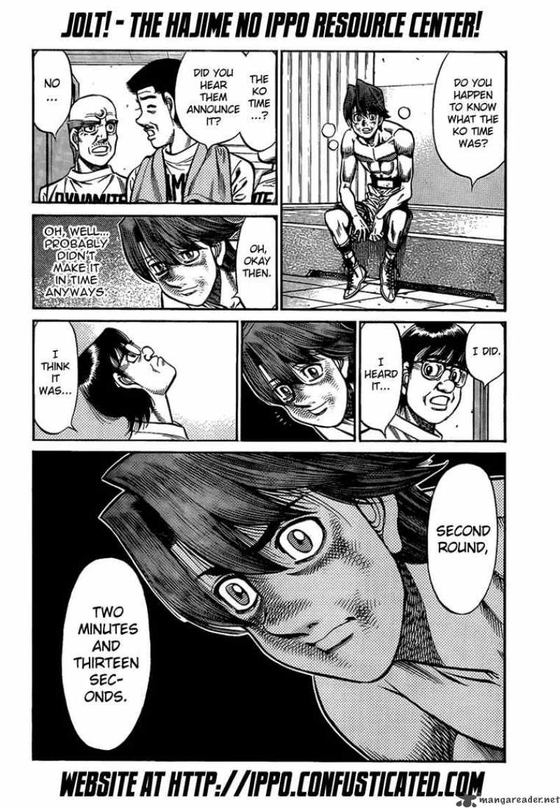 Hajime no Ippo - Chapter 911 Page 10