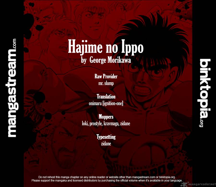 Hajime no Ippo - Chapter 921 Page 19