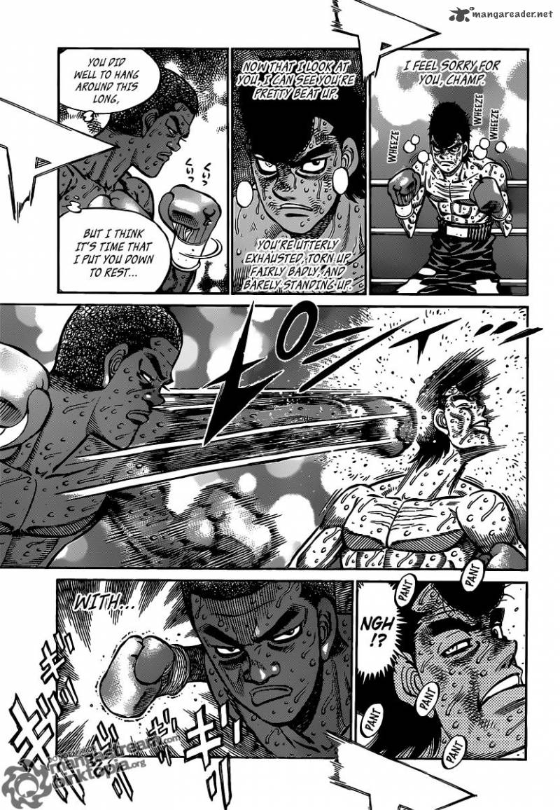 Hajime no Ippo - Chapter 942 Page 13