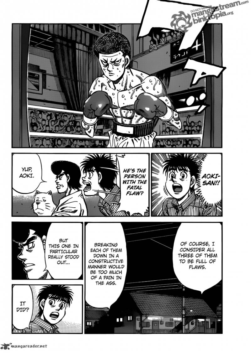 Hajime no Ippo - Chapter 949 Page 5