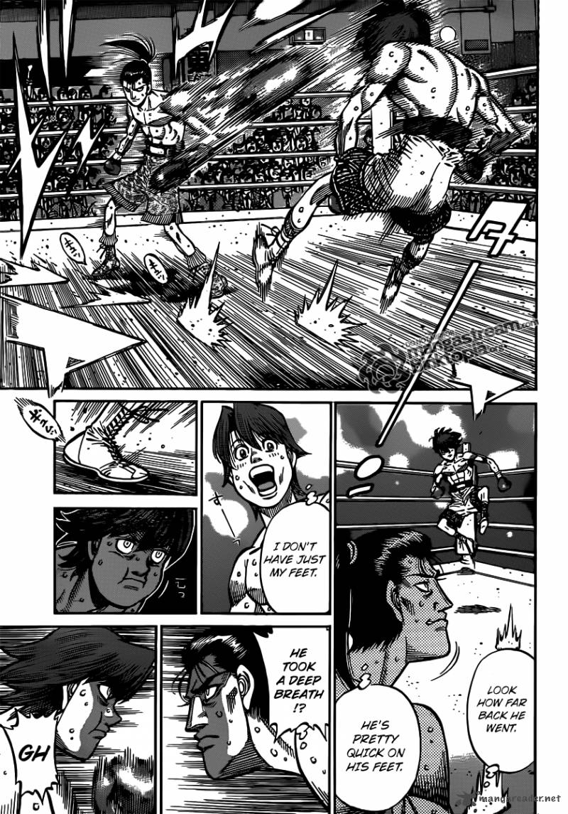 Hajime no Ippo - Chapter 955 Page 11